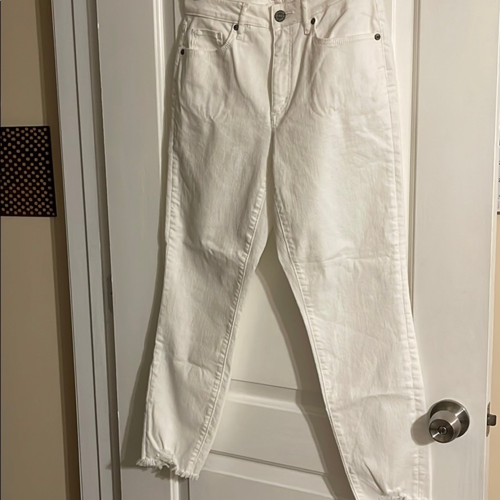 White jeans